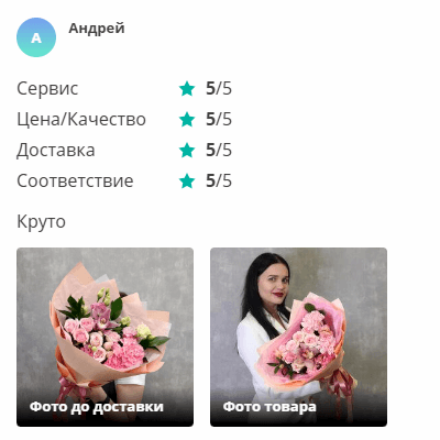 Отзыв микс букет